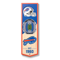 Buffalo Bills 6" x 19" 3D Stadium Banner Wall Art
