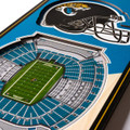 Jacksonville Jaguars 6" x 19" 3D Stadium Banner Wall Art