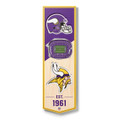Minnesota Vikings 6" x 19" 3D Stadium Banner Wall Art