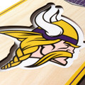 Minnesota Vikings 6" x 19" 3D Stadium Banner Wall Art