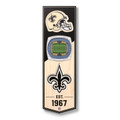 New Orleans Saints 6" x 19" 3D Stadium Banner Wall Art