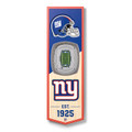 New York Giants 6" x 19" 3D Stadium Banner Wall Art