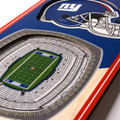 New York Giants 6" x 19" 3D Stadium Banner Wall Art