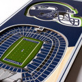Seattle Seahawks 6" x 19" 3D Stadium Banner Wall Art