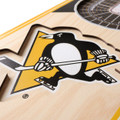 Pittsburgh Penguins 6" x 19" 3D Stadium Banner Wall Art