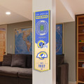 Los Angeles Rams 8" x 32" 3D Stadium Banner Wall Art