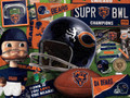 Chicago Bears Wooden Retro Series 333 Piece Puzzle
