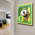 Oregon Ducks 12" x 12" 3D Logo Series Wall Art