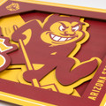 Arizona State Sun Devils 12" x 12" 3D Logo Series Wall Art