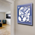BYU Cougars 12" x 12" 3D Logo Series Wall Art