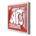 Washington State Cougars 12" x 12" 3D Logo Series Wall Art