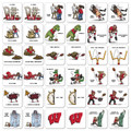 Wisconsin Badgers Memory Match Game