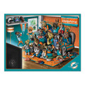 Miami Dolphins Purebred Fans "A Real Nailbiter" 500 Piece Puzzle
