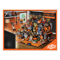 Oklahoma State Cowboys Purebred Fans "A Real Nailbiter" 500 Piece Puzzle