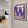 Washington Huskies 12" x 12" 3D Logo Series Wall Art