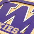 Washington Huskies 12" x 12" 3D Logo Series Wall Art
