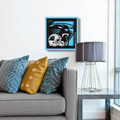 Carolina Panthers 12" x 12" 3D Logo Series Wall Art
