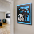 Carolina Panthers 12" x 12" 3D Logo Series Wall Art