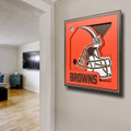 Cleveland Browns 12" x 12" 3D Logo Series Wall Art