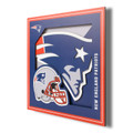 New England Patriots 12" x 12" 3D Logo Series Wall Art