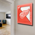 Detroit Red Wings 12" x 12" 3D Logo Series Wall Art