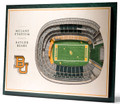 Baylor Bears 5-Layer StadiumViews 3D Wall Art