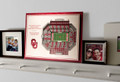 Oklahoma Sooners 5-Layer StadiumViews 3D Wall Art