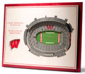 Wisconsin Badgers 5-Layer StadiumViews 3D Wall Art