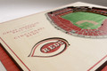 Cincinnati Reds 5-Layer StadiumViews 3D Wall Art