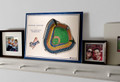 Los Angeles Dodgers 5-Layer StadiumViews 3D Wall Art