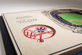 New York Yankees 5-Layer StadiumViews 3D Wall Art