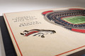 Denver Broncos 5-Layer StadiumViews 3D Wall Art