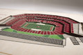 San Francisco 49ers 5-Layer StadiumViews 3D Wall Art