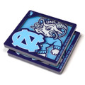 North Carolina Tar Heels 3D Logo Series Coasters Set