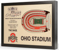 Ohio State Buckeyes 25-Layer StadiumViews 3D Wall Art