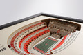 Ohio State Buckeyes 25-Layer StadiumViews 3D Wall Art