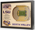 LSU Tigers 25-Layer StadiumViews 3D Wall Art