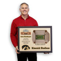 Iowa Hawkeyes 25-Layer StadiumViews 3D Wall Art