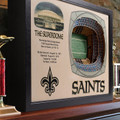 New Orleans Saints 25-Layer StadiumViews 3D Wall Art