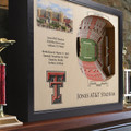 Texas Tech Red Raiders 25-Layer StadiumViews 3D Wall Art