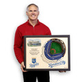 Kansas City Royals 25-Layer StadiumViews 3D Wall Art