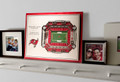 Tampa Bay Buccaneers 5-Layer StadiumViews 3D Wall Art