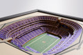 Minnesota Vikings 25-Layer StadiumViews 3D Wall Art