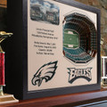 Philadelphia Eagles 25-Layer StadiumViews 3D Wall Art