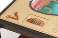 St. Louis Cardinals 25-Layer StadiumViews Lighted End Table