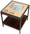 Alabama Crimson Tide 25-Layer StadiumViews Lighted End Table