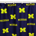 Michigan Wolverines Shower Curtain