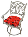 Nebraska Cornhuskers D Chair Cushion