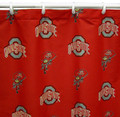 Ohio State Buckeyes Shower Curtain