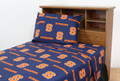 Syracuse Orange Dark Bed Sheets
